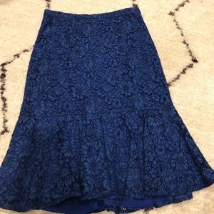 Jcrew Lace skirt